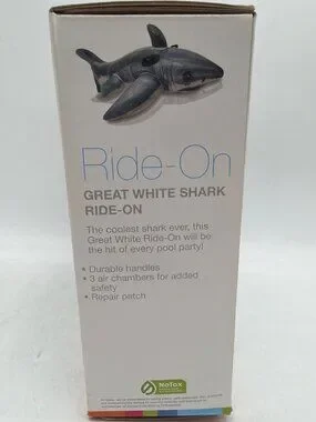 Intex | Toys | Intex Rideon Great White Shark Inflatable Pool Float For ...